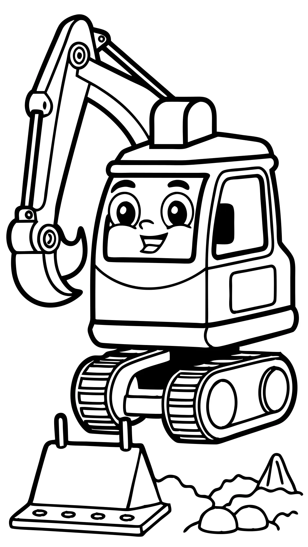 digger coloring pages